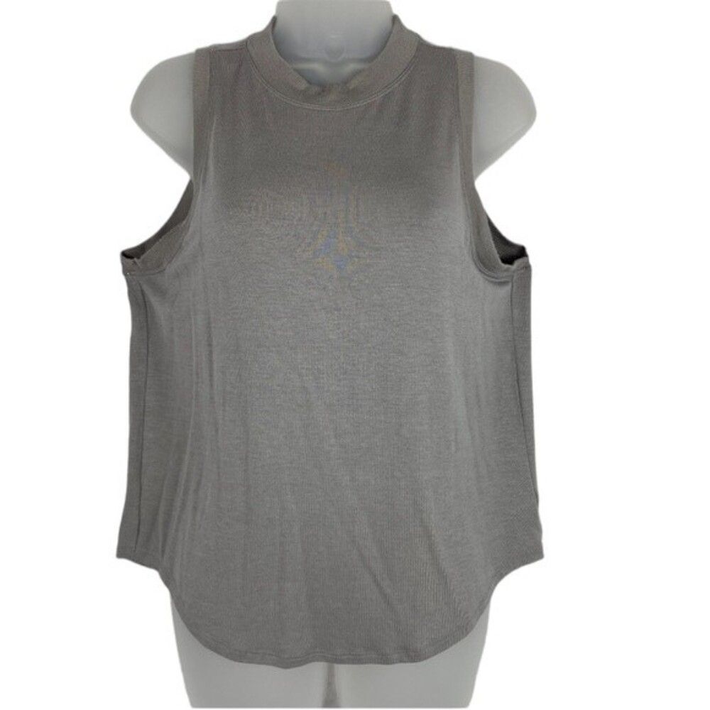 ATHLETA Cloudlight Rib Trim High Neck Tank Top Size M